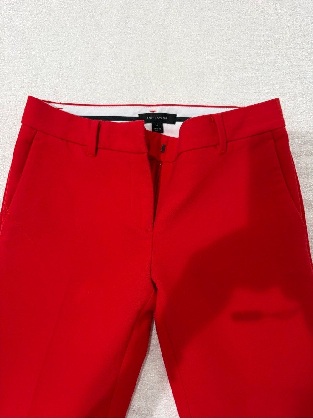 Ann Taylor Men’s Bright Red Flat Front Shorts